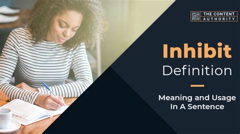 enhibit|Inhibit Definition & Meaning .
